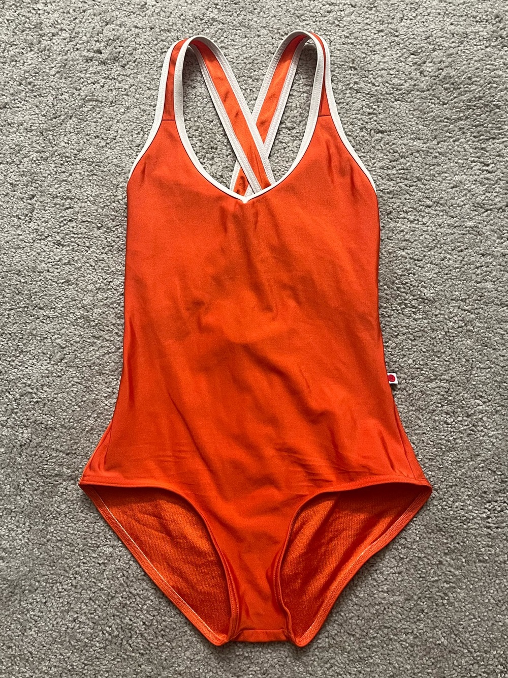 Orange Yumiko Leotard